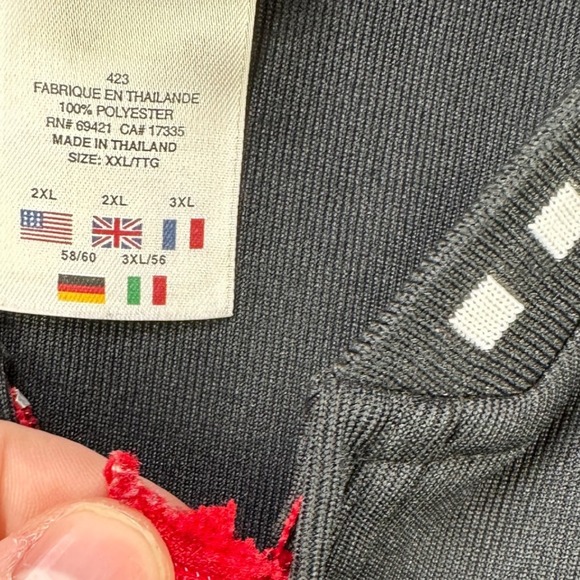 VINTAGE Reebok Allen Iverson I3 Limited Edition Jacket Full Zip Mens 2XL Black - Picture 4 of 9